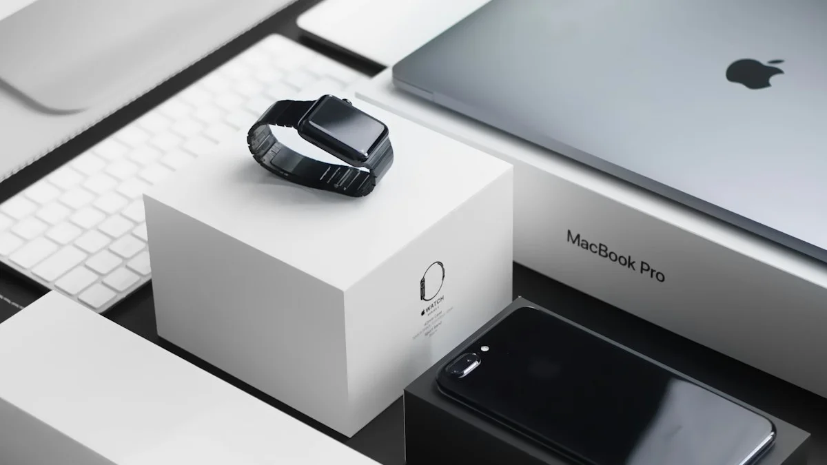 Apple event logo and hardware lineup representing the March 2026 launches.