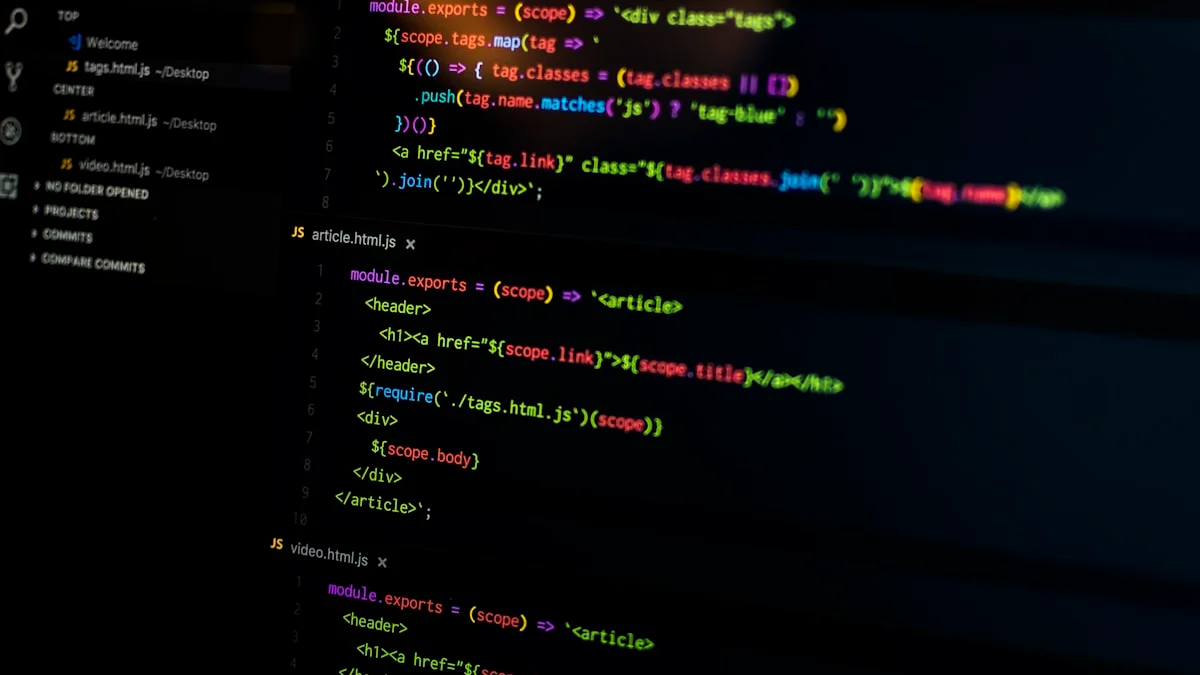 A high-performance home server setup with multiple hard drives and a clean Jellyfin interface on a nearby monitor, representing a private and sovereign media ecosystem.