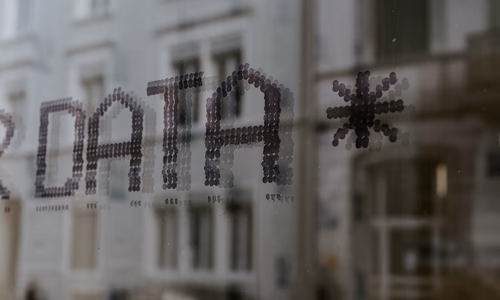 A stylized representation of Indian law and data privacy.