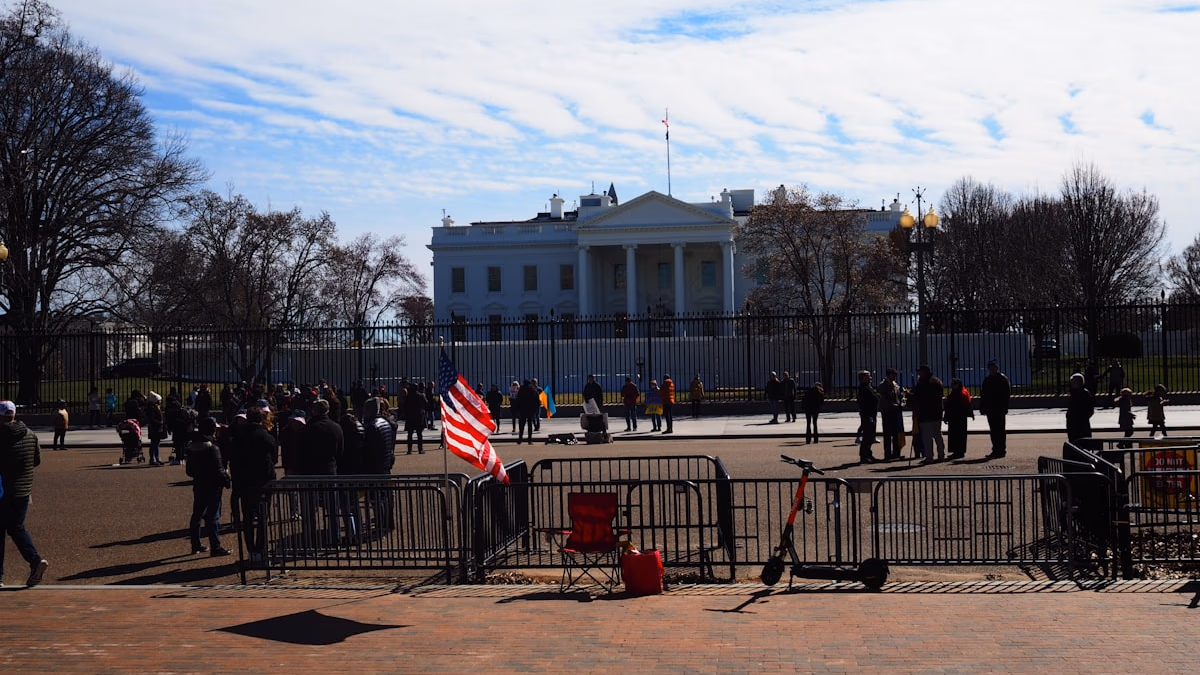 The White House building in Washington, D.C.