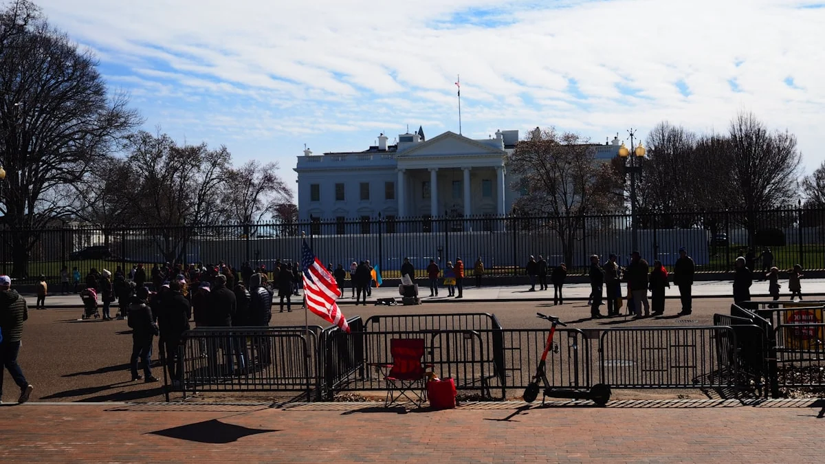 The White House building in Washington, D.C.