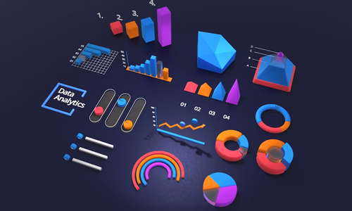 Amazon Web Services data centre server rows with blue lighting representing AWS AI infrastructure growth and Amazon Trainium chip expansion announced in Andy Jassy's 2026 shareholder letter