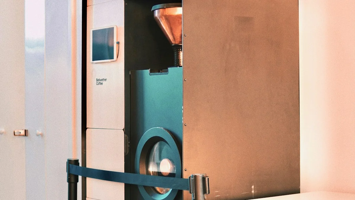 A digital representation of a smart home with glowing energy lines connecting appliances to a central AI hub.