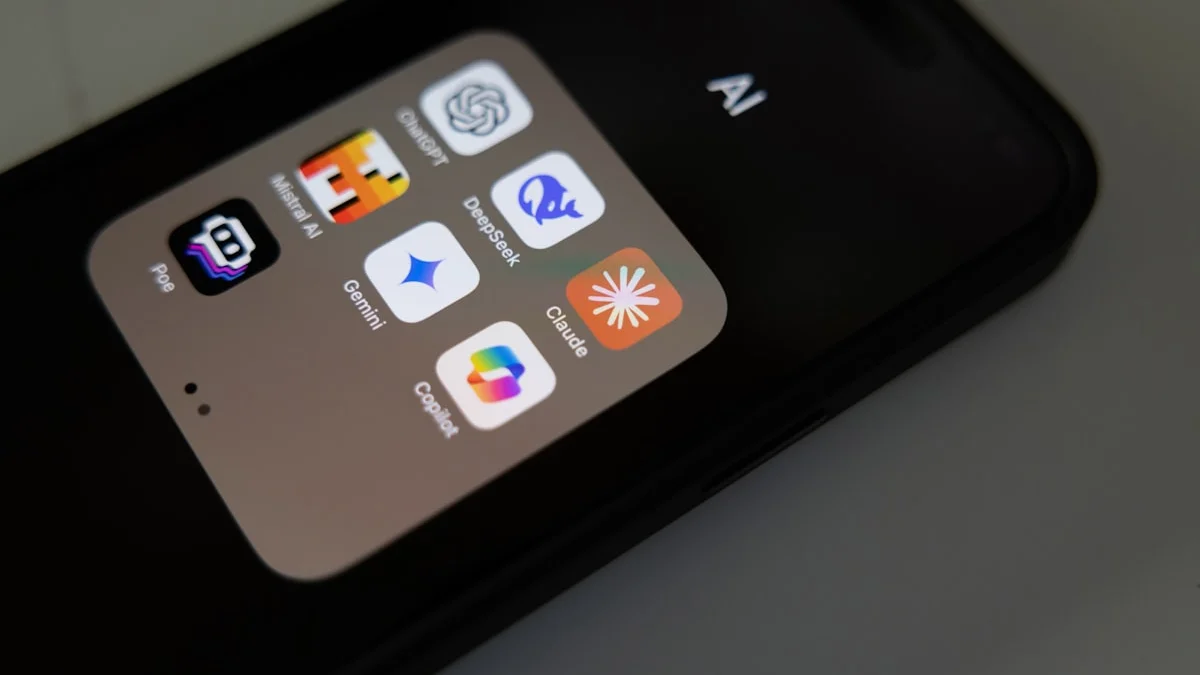 A digital neural network visualization overlaid with tactical military maps and target identification markers.