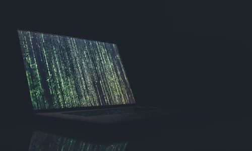 Dark cybersecurity background with code representing the ShinyHunters data breach of Rockstar Games via Anodot and Snowflake in April 2026