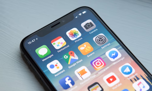 Smartphone in a folded design representing the Apple iPhone Fold foldable phone expected September 2026 launch and delay reports