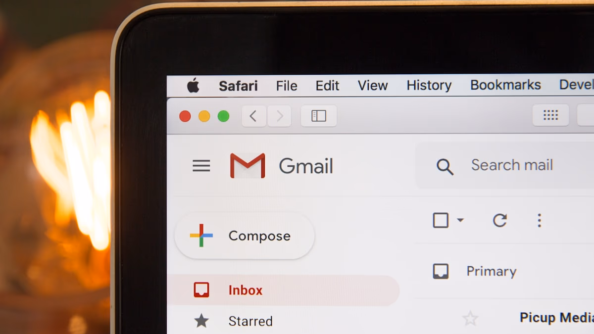 A secure digital envelope representing encrypted email.