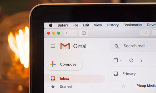 A secure digital envelope representing encrypted email.