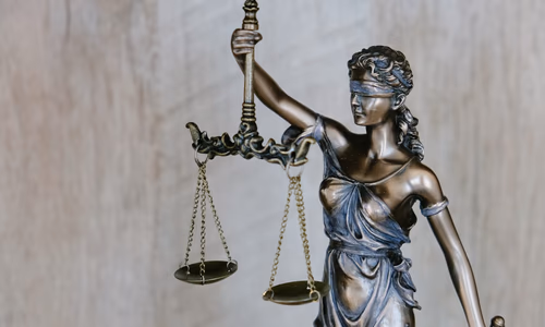 A gavel on a legal document representing the Anthropic lawsuit