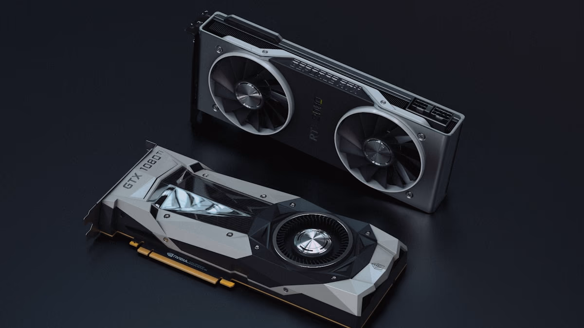 Computer hardware with GPU cards and cooling fans representing local LLM hosting infrastructure for self-hosted AI model deployment in 2026