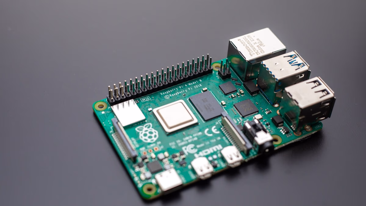Microprocessor and hardware components