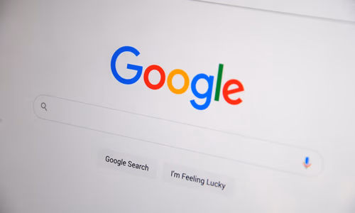 A digital magnifying glass searching across a private network.