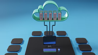 Enterprise agent orchestration visualized as secure local workflows across isolated systems