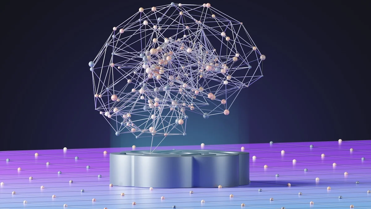 A sleek, minimalist representation of neural networks and open weights, symbolizing the release of Google Gemma 4.