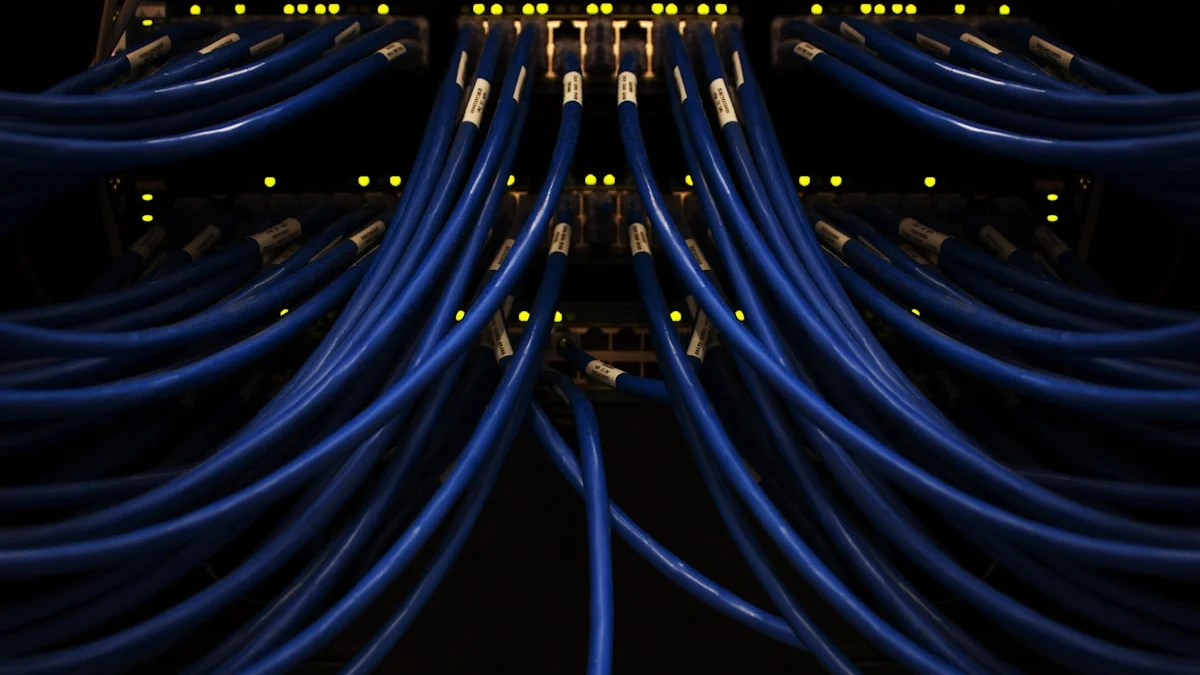 A network-wide ad blocker represented as a digital shield for all devices.