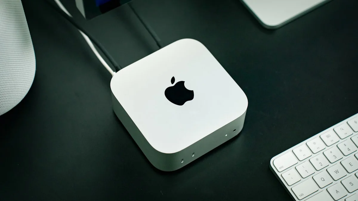 Close-up of Apple M5 chip with lock icon overlay symbolizing broken security