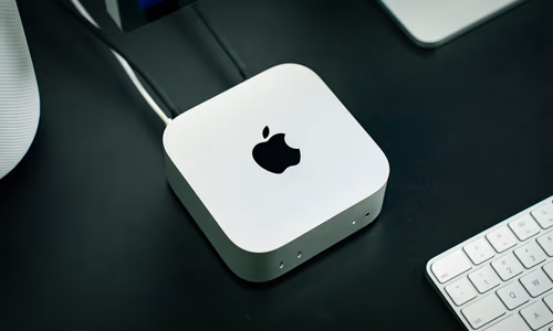 Close-up of Apple M5 chip with lock icon overlay symbolizing broken security